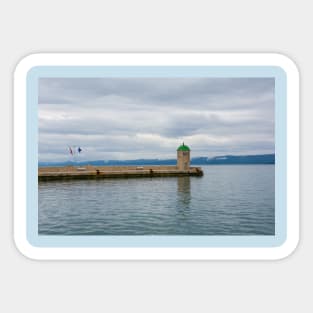 Bol Harbour, Brac Island, Croatia Sticker